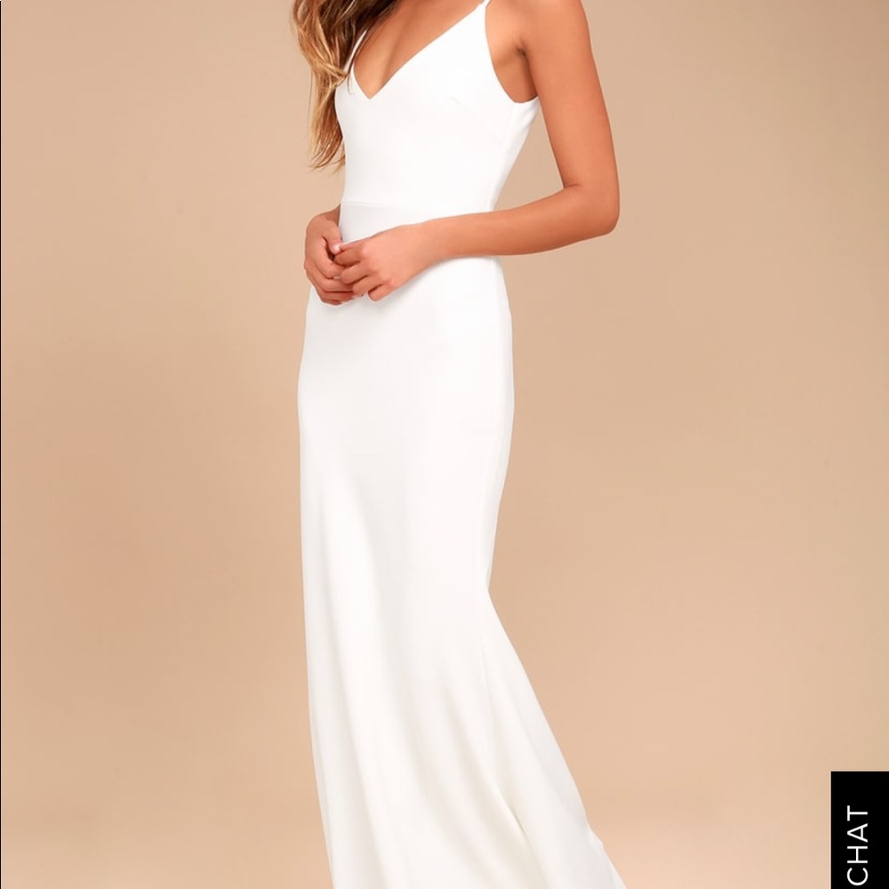 Lulus White Maxi Dress